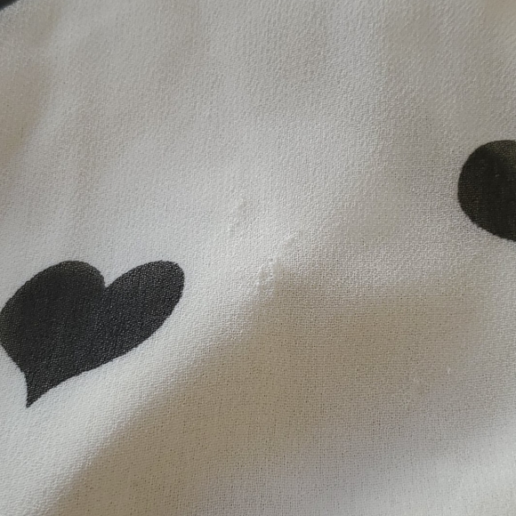 Heart printed skater mini dress - Picture 6 of 6